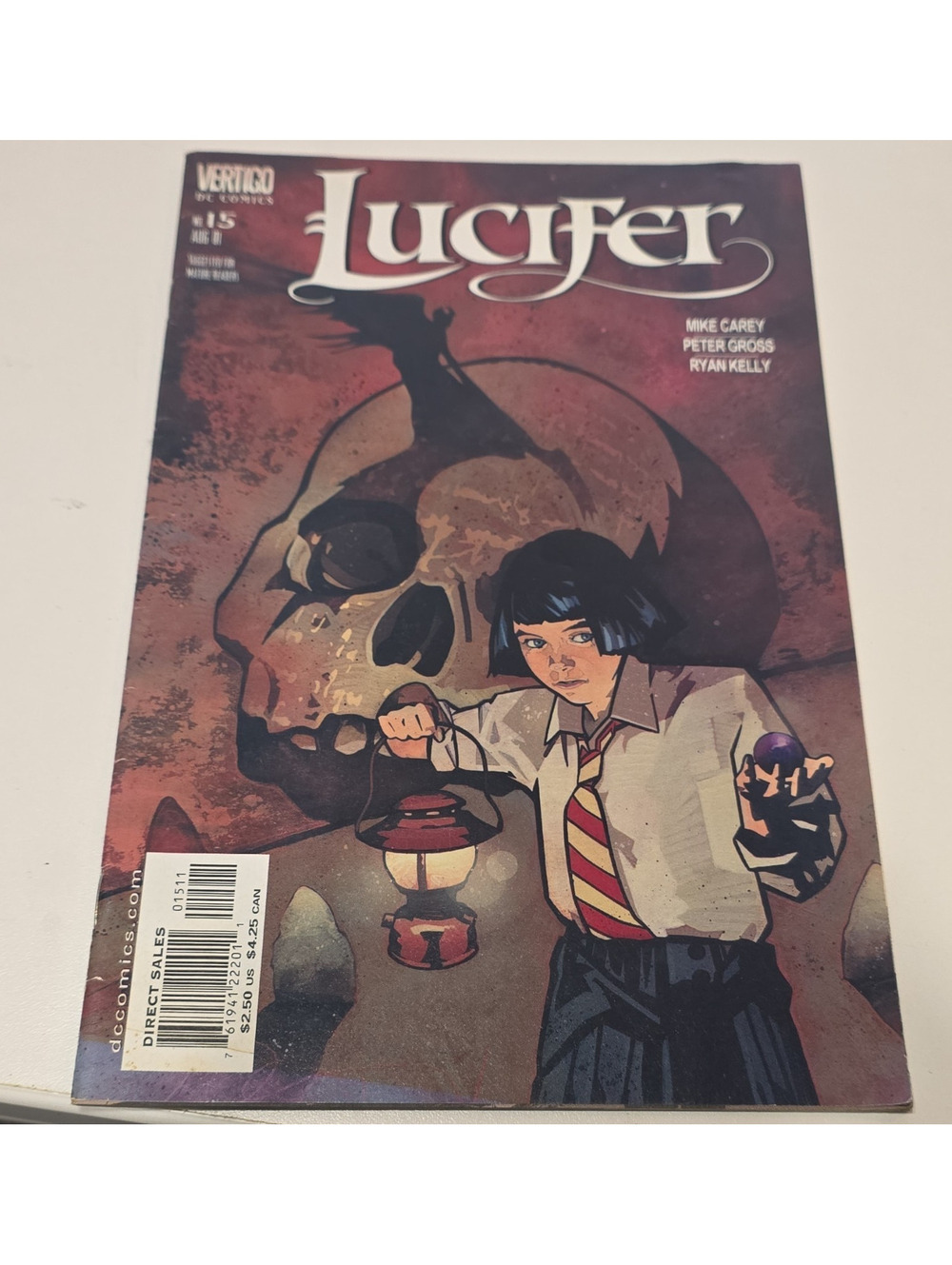 Vertigo Lucifer #15 Single Issue Color Mike Carey Peter Gross + 2007 Poster